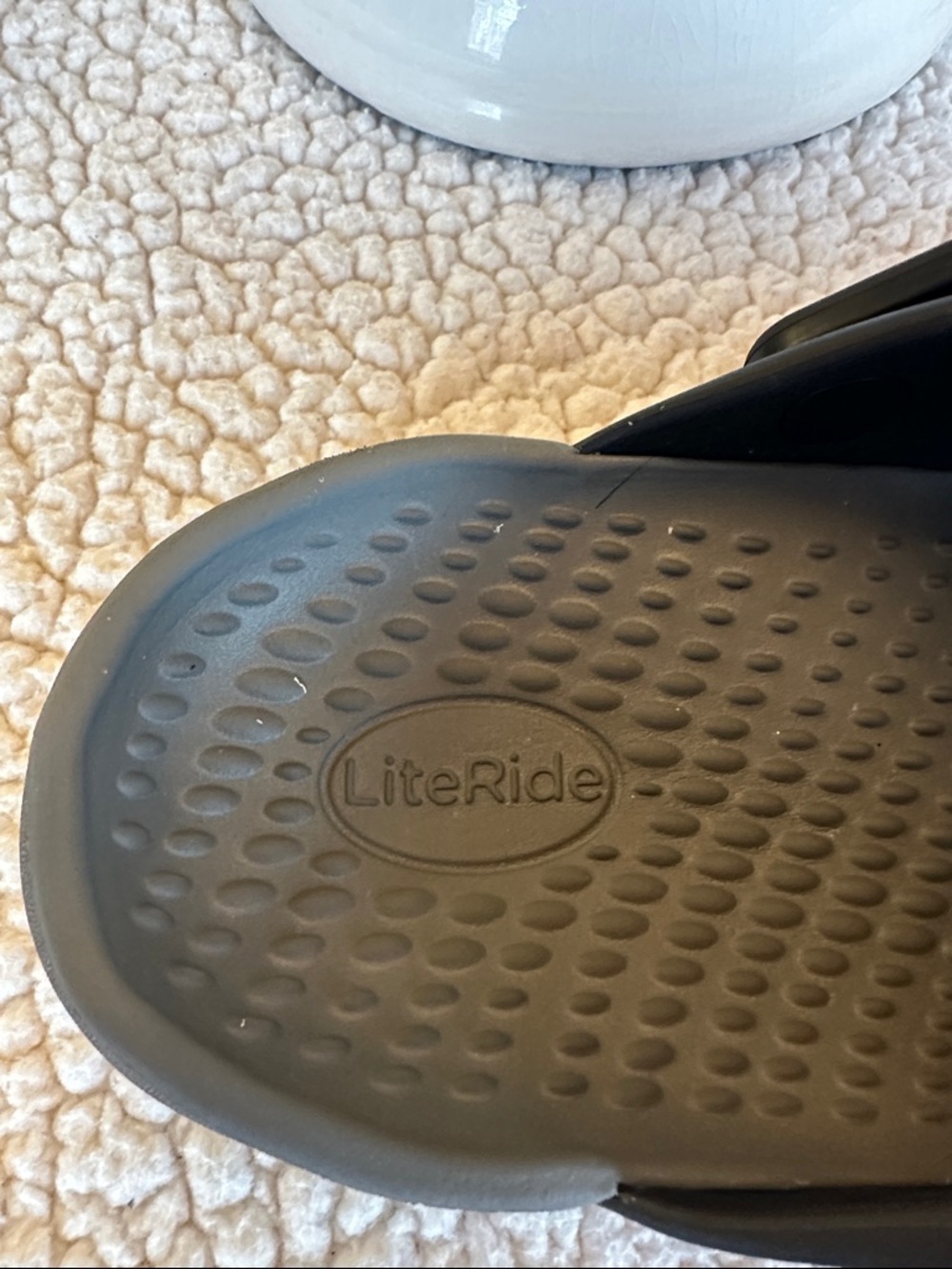 CROCS LiteRide Black Clogs Sz 8 - Picture 8 of 13